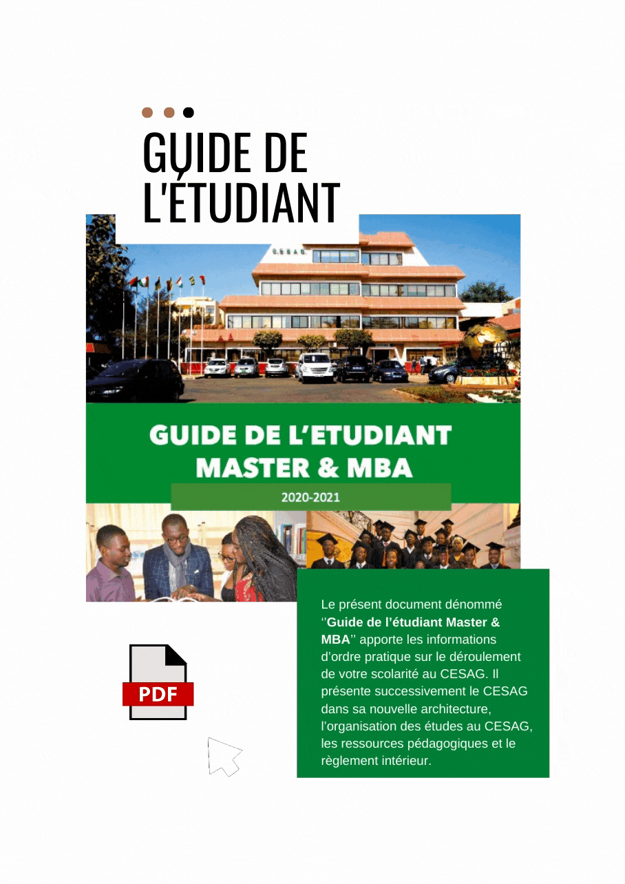 Guide de l'étudiant
