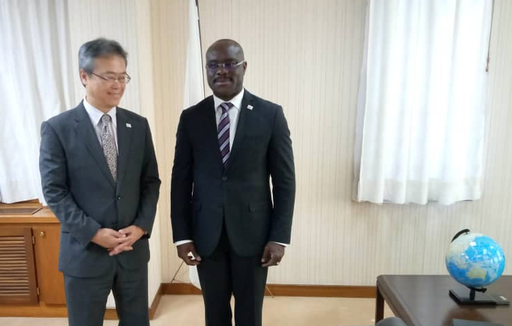 Audience du DG, Pr Balibié Serge Auguste BAYALA avec ...