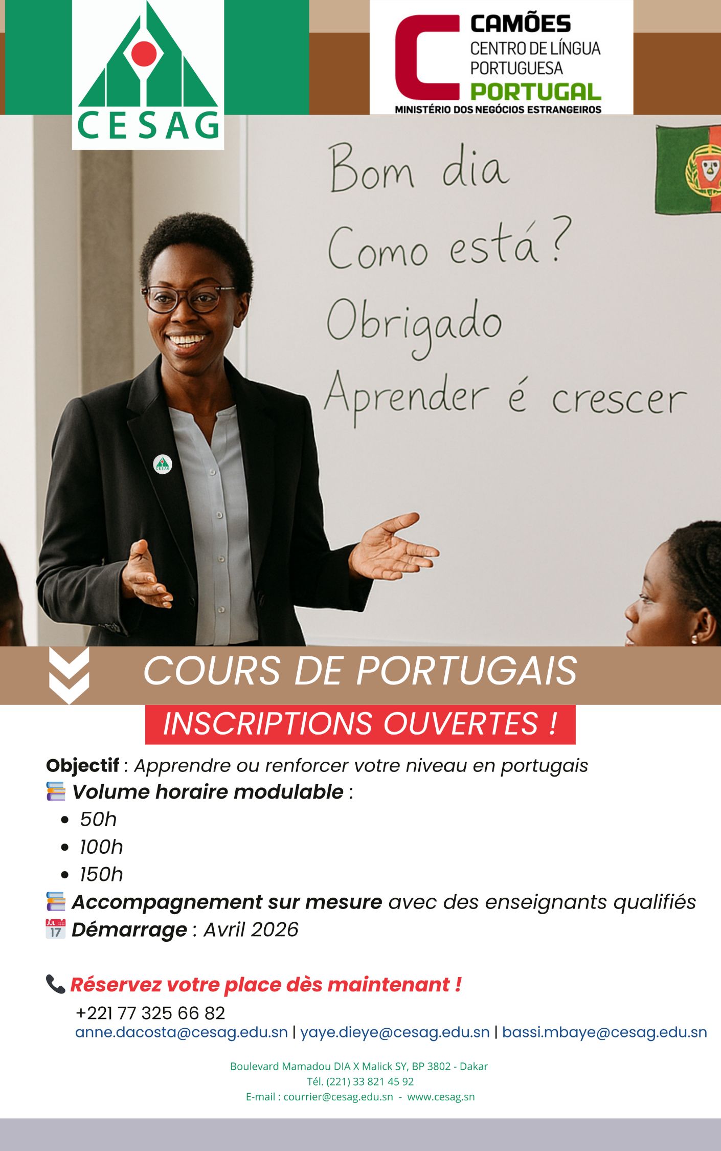 Centre de langues-Portugais